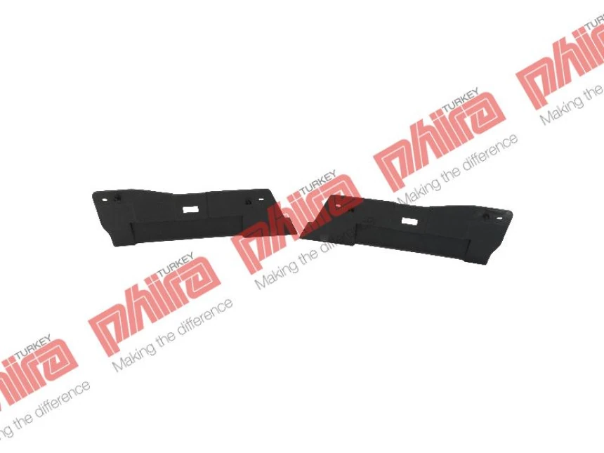 Renault Tampon Baglantı Braketi On Sol / Sag Spoyler Takım Siyah Clio 12> - Phira CL-12420