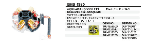 KÖMÜR YUVASI-BT 12V TRANPORTER-PASSAT-GOLF   13BOS1990/ - VERTEX-BHB1990