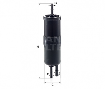 YAKIT FILTRESI BMW F20 F30 F33 F10 F12 F01 G11 E84 F25 F26 - MANN WK6030