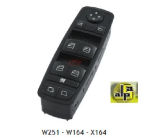 Unıversal Cam Anahtarı>mercedes W164-W251-X164 Sol Dörtlü >a251 830 0190 - Mcar-An544