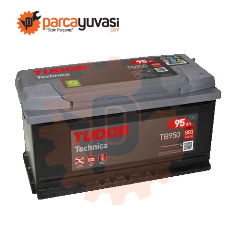 AKU 12V 95 AH 800A L05 (353×175×190) - TUDOR TB950