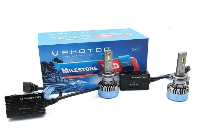 MILESTONE H7 / H18 BLACK KATANA EDITION - PHOTON ML2657