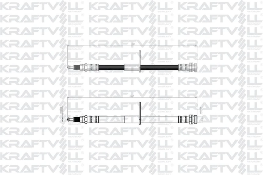 Ford Arka Fren Hortumu Sol Yeni Transıt Connect 13 > - Kraftvoll 07080247