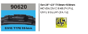 SİLGİ PALETİ BANANA (X2) HONDA: CIVIC VIII HB [FK,FN] (2006›) 710/580 TK. - RBW-90620