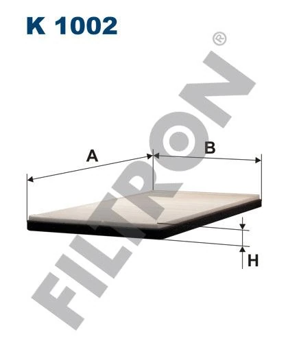 Opel Polen Filtresi Corsa B 93>00 Combo 94>01 Tigra 94>00 Plastık Cerceveli - Filtron K 1002