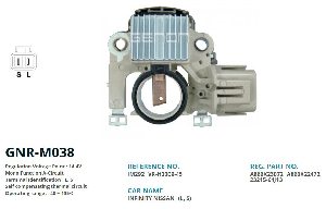 KONJEKTÖR>12V NISSAN SUNNY 1.3-1.5-1.6-1.8L(L,S) - GENON-GNR-M038