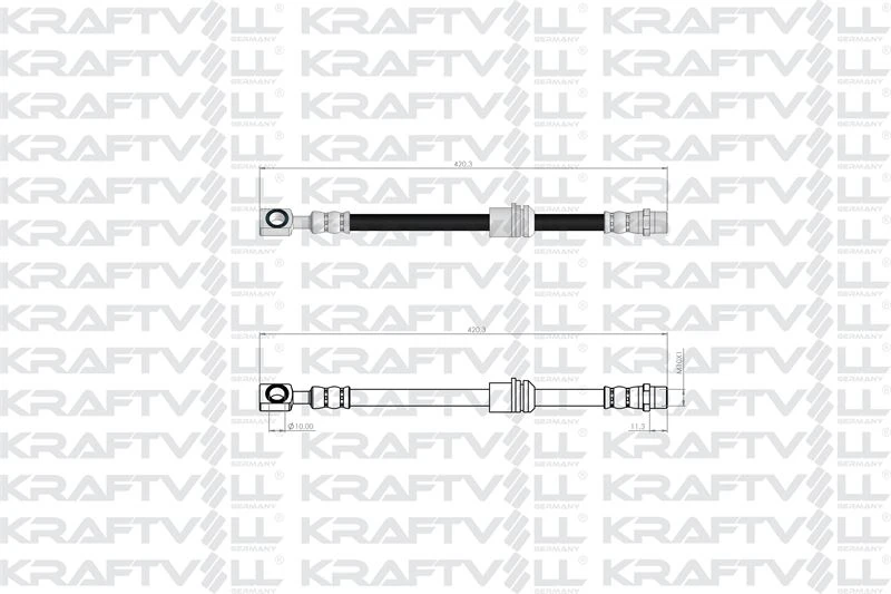 Opel On Fren Hortumu Astra G - Kraftvoll 07080886