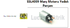 MARŞ OTOMATİĞİ-JT 12V NİSSAN LEVENT (628) - LUCAS-SSL4009