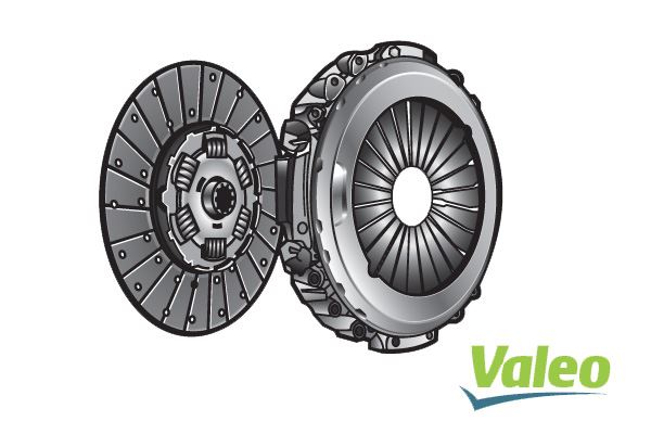 DEBRIYAJ BASKI+DISK (AMORTISORLU) YENI FORD CARGO (240 PS) 2003> (831326+829364) - VALEO 827239