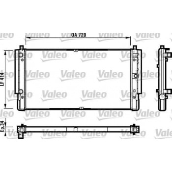 MOTOR RADYATORU TRANSPORTER II 2,5TDI 95>03 ABL AET AAC ACV AJT AJA APL - VALEO 731616