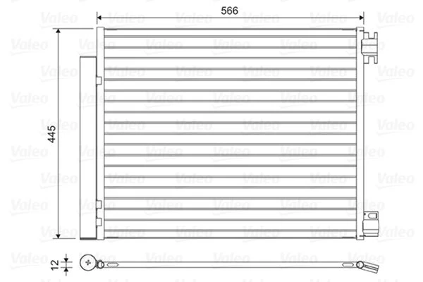 Renault Kondenser 1.2tce-1.3tce-1.5dci-1.6dci R9m K9k H5h Megane IV Talısman - Valeo 822569