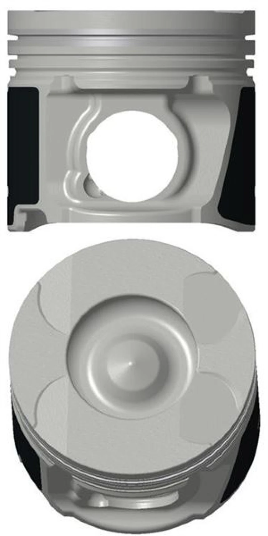 Toyota Ticarı Piston Segman 050 Hilux 2005> Çap 92.50 MM Yanma Hücresi 48,20 MM - Goetze 87-72076050