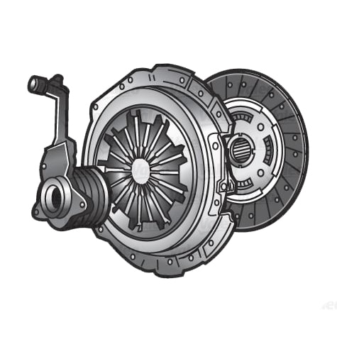 DEBRIYAJ SETI+HIDROLIK RULMAN CLIO MODUS 1.2 16V 1.2I QUICKSHIFT 16V 09 04> (826554+810086) - VALEO 834325