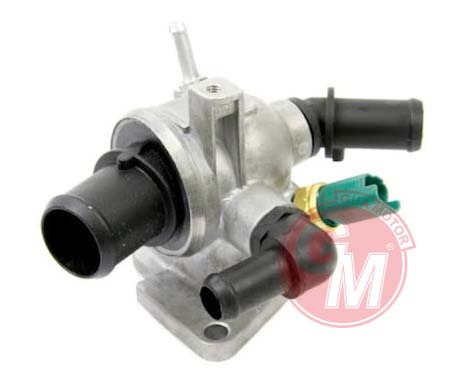 TERMOSTAT (88 °C) (MUSURLU) KOMPLE FIAT DOBLO FIORINO LINEA PUNTO CORSA D ASTRA H COMBO 1.3 JTD-CDTI - GUA 41813