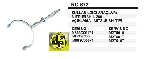 MARŞ ÇATALI-MT MITSUBISHI L300  SET - REMARK-RC672