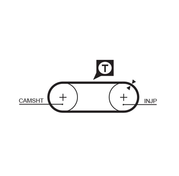 EKSANTRIK KAYISI (077x210) TRANSPORTER, 1,9 2,4 CT645 - GATES 5246