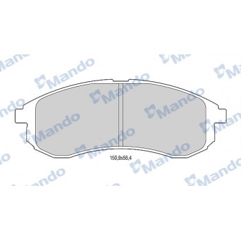 ON FREN BALATASI MITSUBISHI L200 2.5 TD 4X4 01-06 - MANDO MBF015173