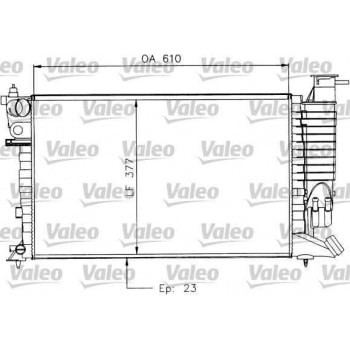 MOTOR RADYATOR P306 93 97 1,8 Ie - VALEO 730927