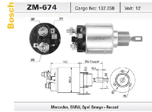 MARŞ OTOMATİĞİ- 12V VW TRANSPORTER - ZM-676