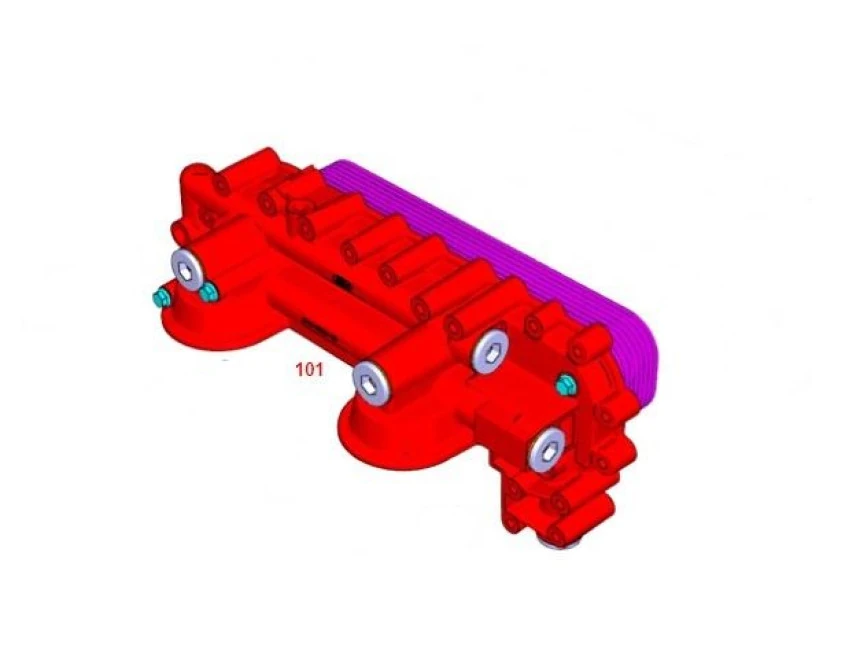 Ford Truck Yag Sogutucu Komple - Ford Cargo / 1842-4142-1848-1850 F-Max - Euro 6 - Orj-Fo Gc466c732ag