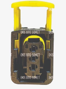 Unıversal 3 Pin Soket Tyco  2-1418448-1 - Eks-3c073