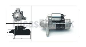 MARŞ MOTORU> 12V/2.2kW/10DİŞ FORD RANGER -MAZDA 
BSERIES 2.5D/4WD ,BT 50 2.5 MRZ,CD 4x4 - LUCAS-LES0285
