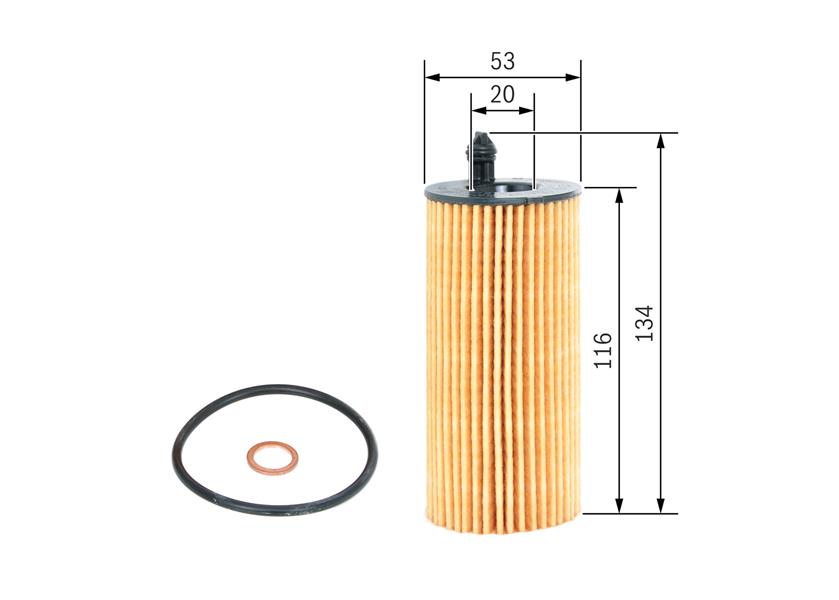 YAG FILTRESI BMW B37 B38 B46 B48 B47 F10 F20 F30 G20 G30 F32 F34 F36 G11 G01 G05 F25 F26 Z4 - SARDES SO1163