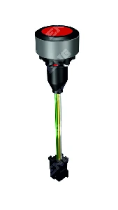 Unıversal Kapı Butonu Kirmizi 'düz'            24v Ampüllü - Eng-030702