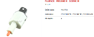 FLUENCE - MEGANE - SCENIC FREN MÜŞÜRÜ - MCAR-AN2761
