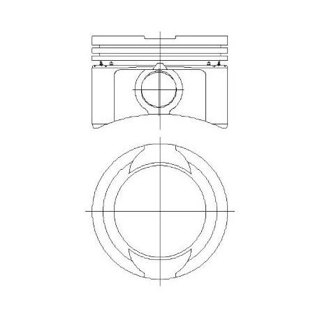 Fiat Motor Piston Segman Punto Palıo Albea Doblo 1,2 8v (040) / (71,20mm) - Yenmak 31-04285-040