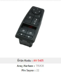 Unıversal Cam Anahtarı>tga - Tgl - Tgm - Tgs - Tgx D.side - Mcar-An5405