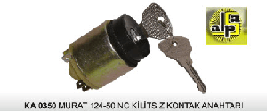 KONTAK ANAHTARI-M 124 KİLİTSİZ / 50NC - VERTEX-KA0350