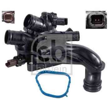 TERMOSTAT GOVDESI KOMPLE P308 207 C3 PICASSO EP3 (1,4 16V) P207 P308 PARTNER TEPE BERLINGO III P3008 - FEBI 107987