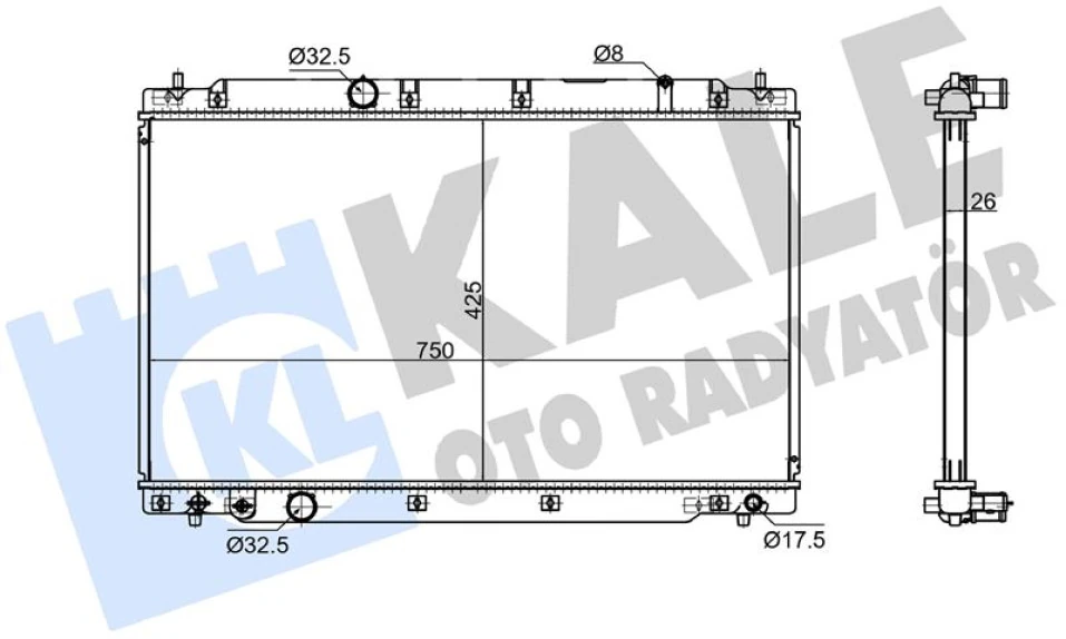 Japon Su Radyatörü - Su Radyatörü - Kal 363750