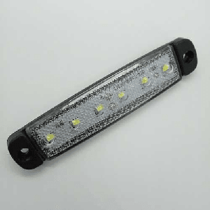 PARMAK LAMBA İNCE TİP 6 LEDLİ BEYAZ - SPRLIGHT-TAS004-24V-B