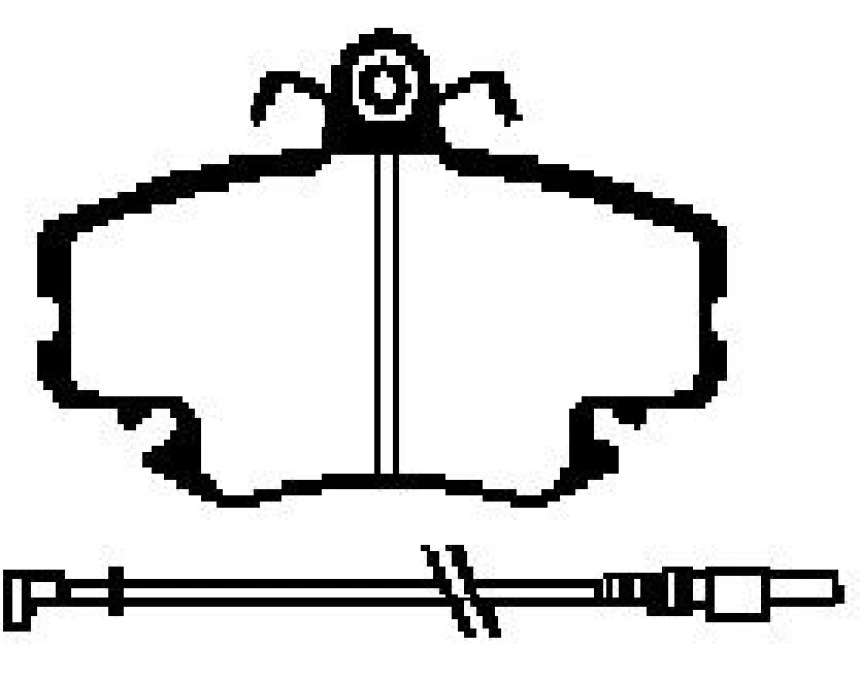 Renault On Fren Balatası Dacıa Logan 06>12 Renault R9-11-19-21 Symbol II 08> Clio I 98>03 Megane I 96>03 1.2 - Beser 3503