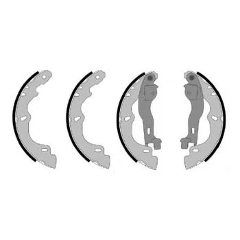 Fiat Arka Fren Balatası Pabuc Palıo 1.4 1.6 96> - Braxıs Ac0051