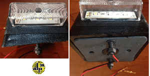FORD TRANSIT TEPE LAMBASI,12V LEDLI BEYAZ,SAG - FARSAN-120455