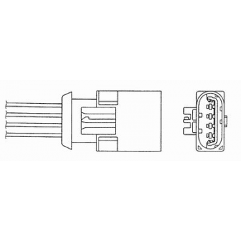 OKSIJEN SENSORU MINI R50 R52 01<07 - NGK 97943