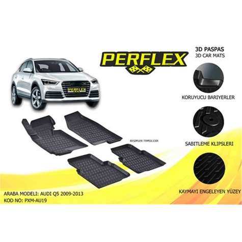 PASPAS 3D HAVUZLU X-MAT Q5 09>13 - PERFLEX PXM-AU19