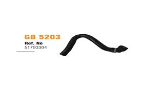 RADYATOR UST HORTUMU FIAT FIORINO GRANDE PUNTO 1.3 MULTIJET 75HP 07> - GB 72196