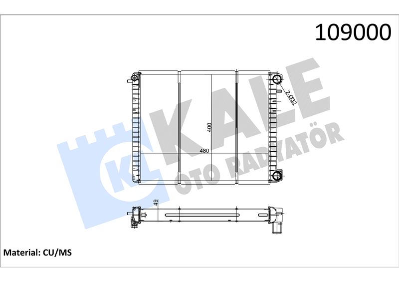 MOTOR RADYATOR R19 1,8 GTS GTD INJ 1,9D (2 SIRA CU+PL) - KALE 0511152PA