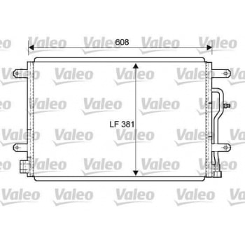 KLIMA RADYATORU A4 05>08 3.0TDI BKN ASB BPP - VALEO 818190