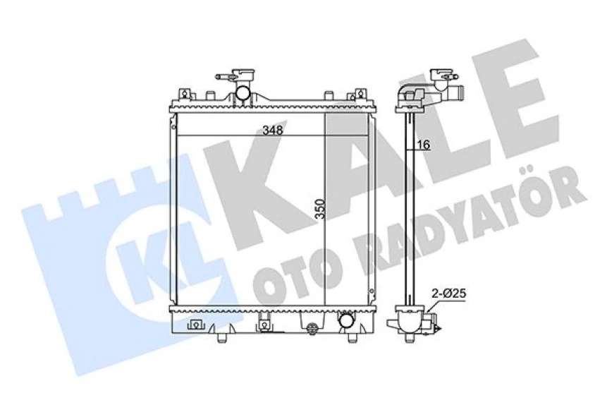 Japon Su Radyatörü - Su Radyatörü - Kal 348060