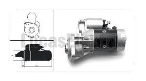 MARŞ MOTORU> 12V/2.3kW/9DİŞ  BEDFORD MIDI 2.0,2.2 -
ISUZU MIDI 2.0,2.0-OPEL MIDI 2.0,2.2-VAUXHA - LUCAS-LES0083