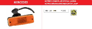 Unıversal Çamurluk Sinyal Lamba-Mercedes Actros - Ayfar-Ys012