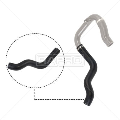 TURBO HORTUMU ( PLASTIK PARCA HARIC ) FIAT GRANDE PUNTO 1.3 MJET 05>13 - RAPRO R11545