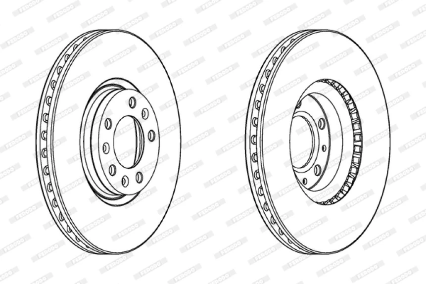Opel Fren Diski Ön - Takım - Frd Ddf2156c