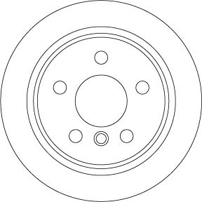ARKA FREN DISKI BMW F45 MINI F54 F55 F56 F57 - TRW DF6795