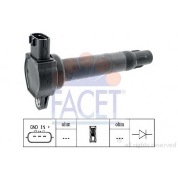 ATESLEME BOBINI (KALEM BOBIN) MITSUBISHI ASX 2010> LANCER 1.8 2.0 2008> OUTLANDER 2006 2012 4007-C-C - FACET 9.6397
